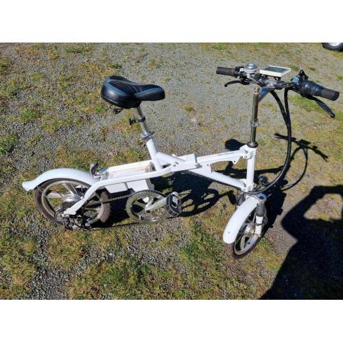 Mini plooifiets Electric geen batarij geen oplader