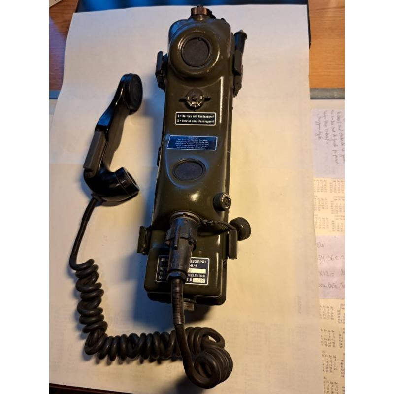 Te koop militaair walkie talkie prc 6