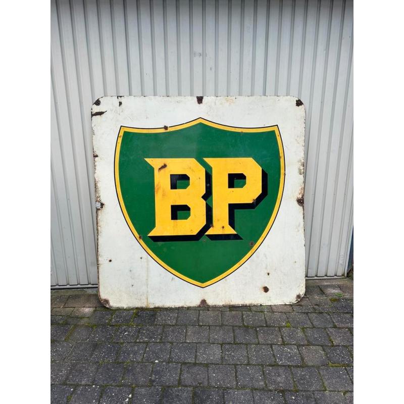 Emaille BP reclamebord