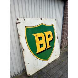 Emaille BP reclamebord