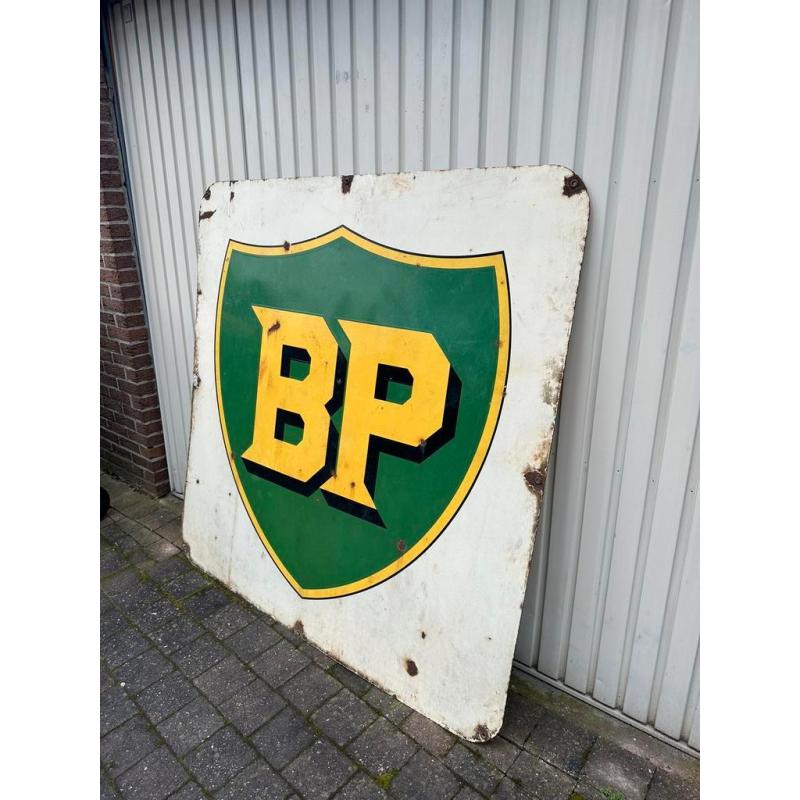 Emaille BP reclamebord