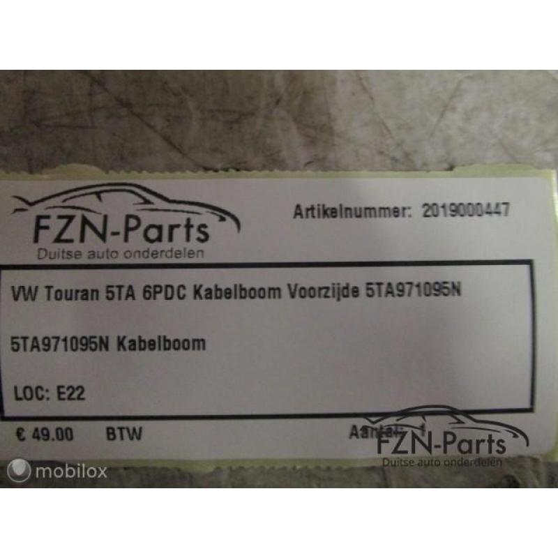 221512VW Touran 5TA 6PDC Kabelboom Voorzijde 5TA971095N