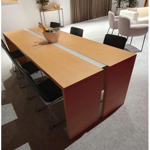 Moderne eetkamer (eettafel + barkast + dressoir)