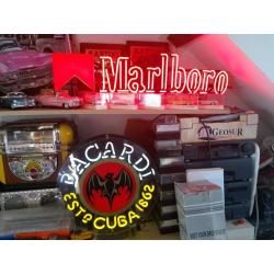 ORIGINELE NEON LICHTRECLAME MARLBORO jaren 60/70 = TOPSTUK