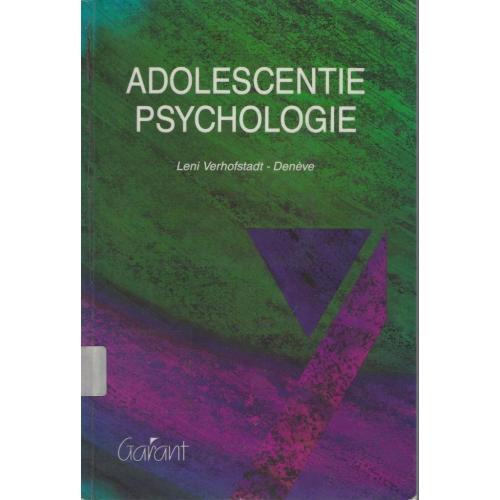 Adolescentie psychologie - Leni Verhofstadt - Deneve