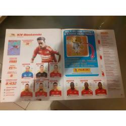 Panini Football Belgium 2017 - album gelijmd