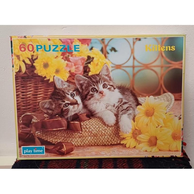 Puzzels met katten