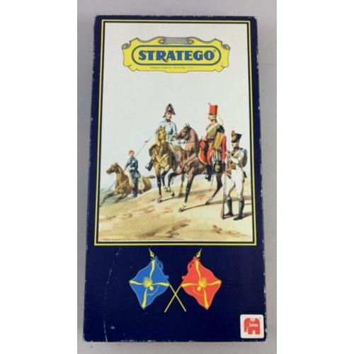 Stratego bordspel spel compleet grote uitvoering vintage 80s