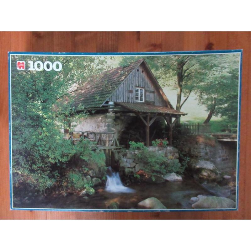 Volledige puzzel van 1000 stukjes