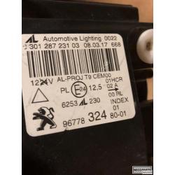 Peugeot 308 led vol led koplamp links origineel