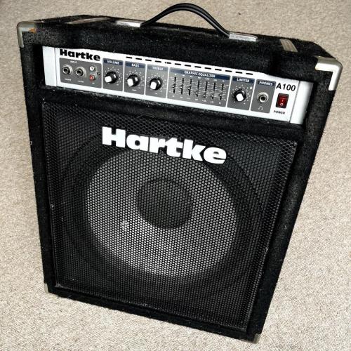 AMPLI BASSE COMBO HARTKE A100  200€