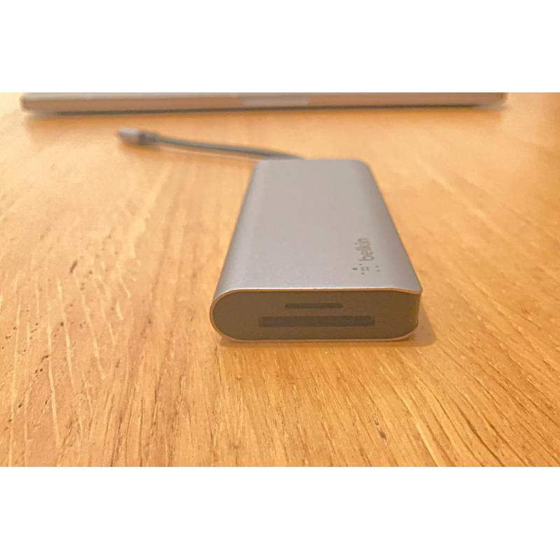 Belkin CONNECT Meerpoorts 7-in-1 USB-C-hubadapter