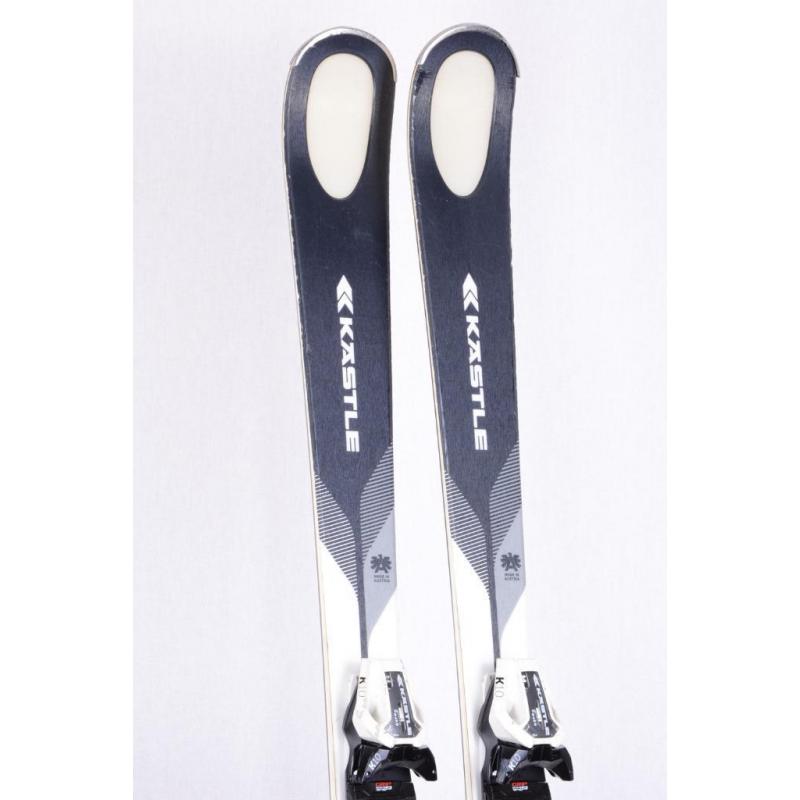 140; 148 cm dames ski's KASTLE DX73 2023, black/white, grip