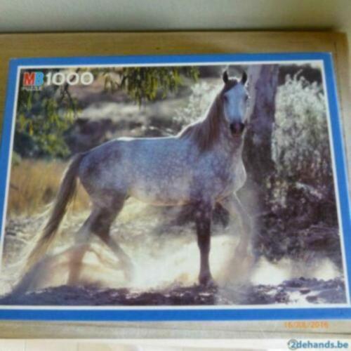 puzzel 'paard'-MB Puzzle special-1000 stukjes, NIEUWSTAAT
