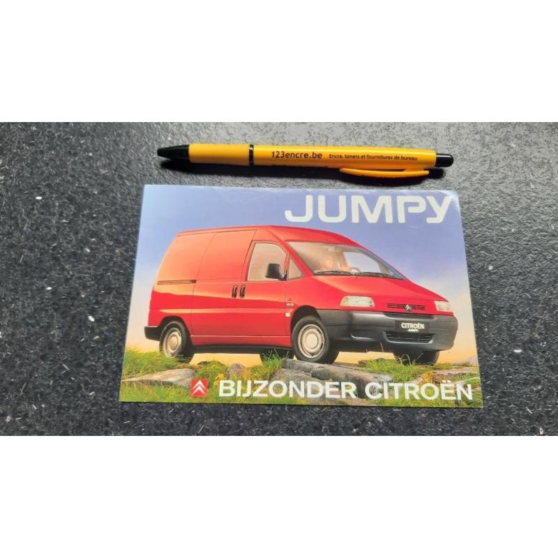 Sticker auto merk Citroën Jumpy bestelwagen
