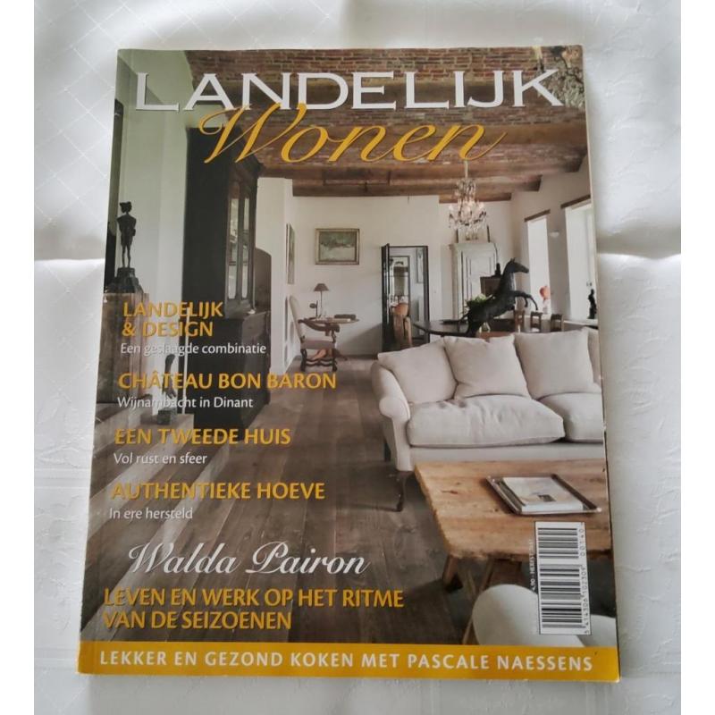 Magazine - Landelijk wonen (178 blz.) . Landelijk en design