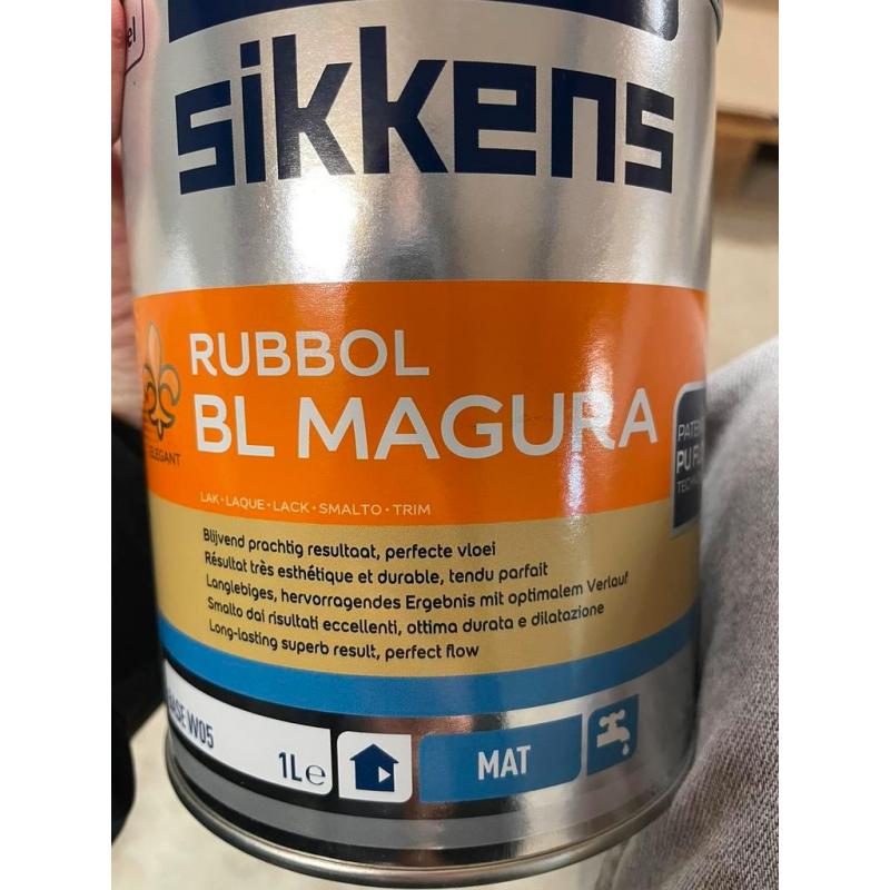 Sikkens Rubbol BL Magura grijze lak 1liter