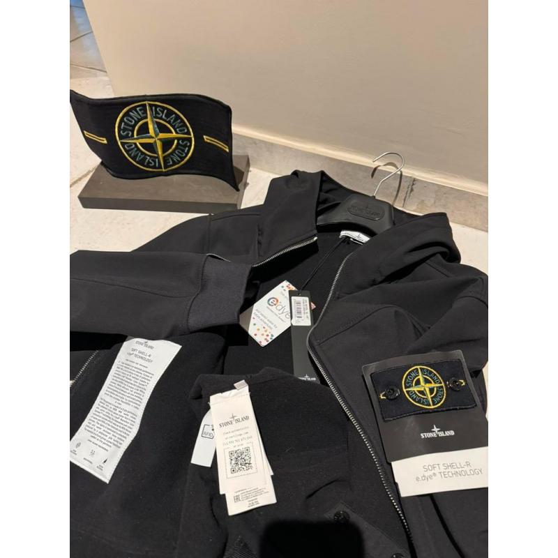 Nieuwe originele casual Stone Island Soft Shell jas XXL