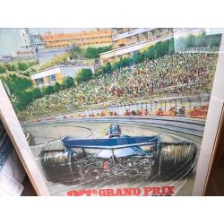Affiche 37e Grand Grand prix Monaco 24-27 mai 1979
