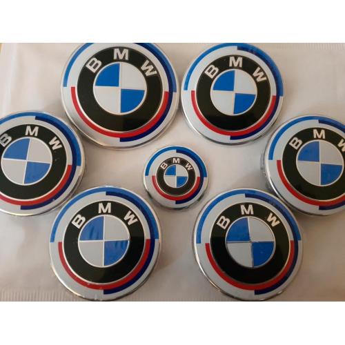 Bmw emblemen 50jaar set van 7 logo's G05 G01 f30 f15 g30 g20