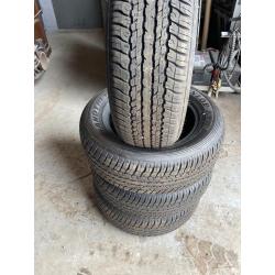 265/60r18 - 110H Dunlop  nieuwe banden