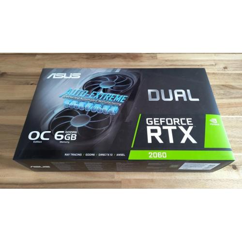 Asus Geforce RTX 2060 DUAL-RTX2060-O6G-EVO