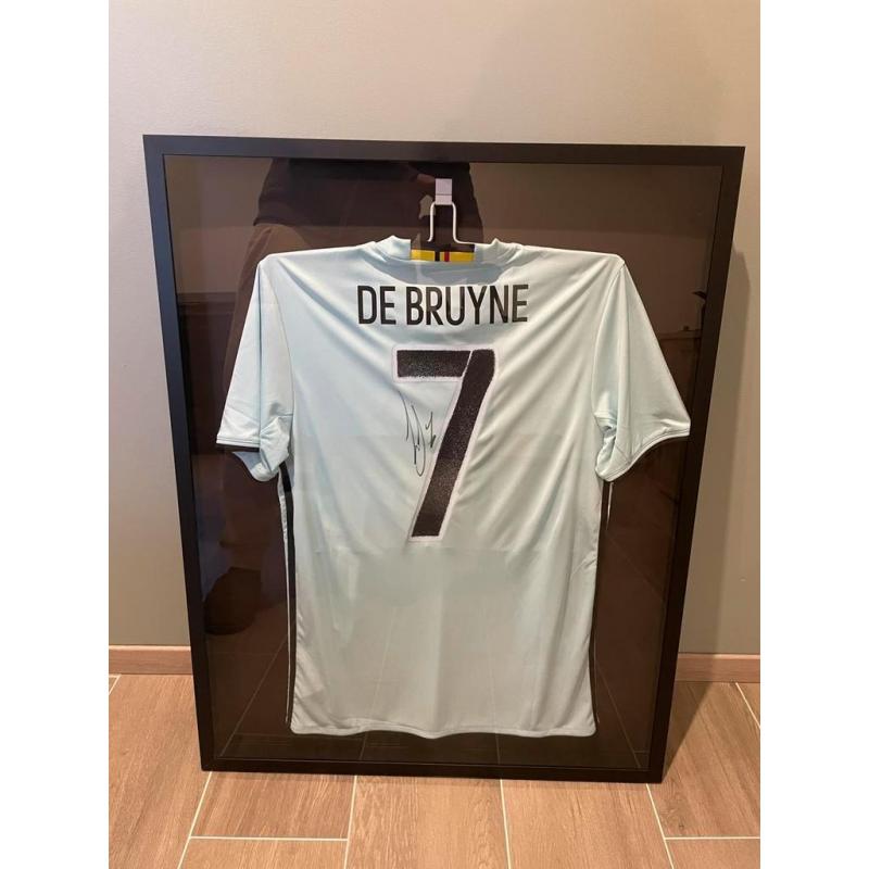 Kevin De Bruyne gesigneerd + frame