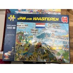 Puzzel Jan Van Haasteren 1000 stukjes BY AIR, LAND AND SEA
