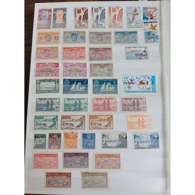 Postzegels Saint-Pierre & Miquelon