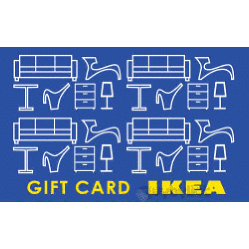 Ikea gift card t.w.v. €500
