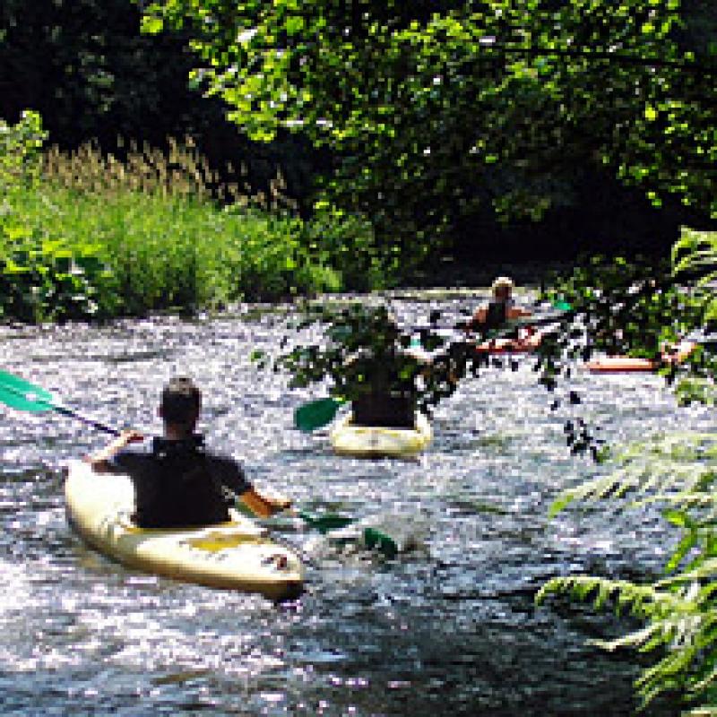 Stacaravan verwarmd zwembad Ardennen-Eifel