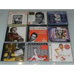 100-tal CD&#039;s pop, schlager, klassiek, wereld, metal, ...