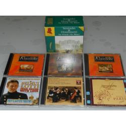 100-tal CD&#039;s pop, schlager, klassiek, wereld, metal, ...