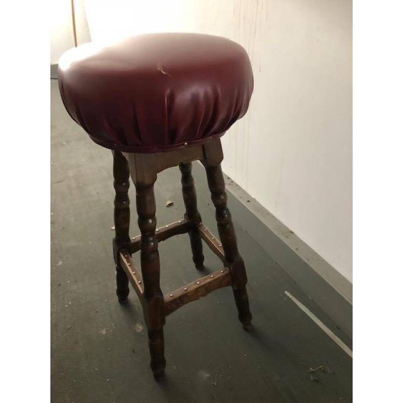 vintage caféstoelen en krukken te koop