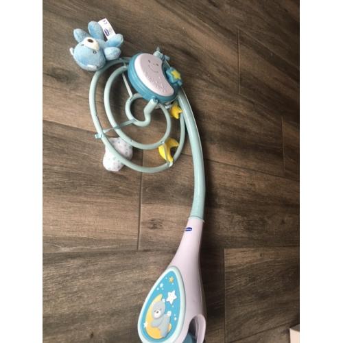 mobiel chicco blauw