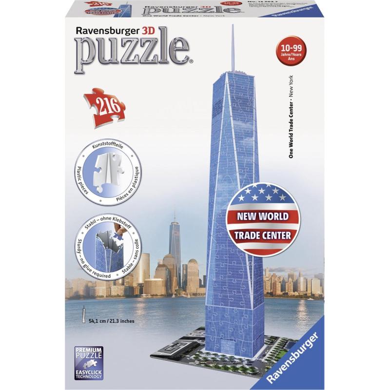 3D PUZZELS MOOISTE BOUWWERKEN NEW YORK (5 euro pst)