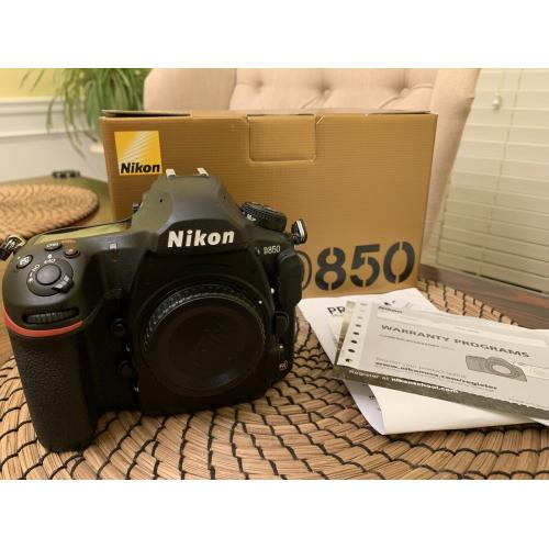 Nikon D850 45,7 MP digitale spiegelreflexcamera