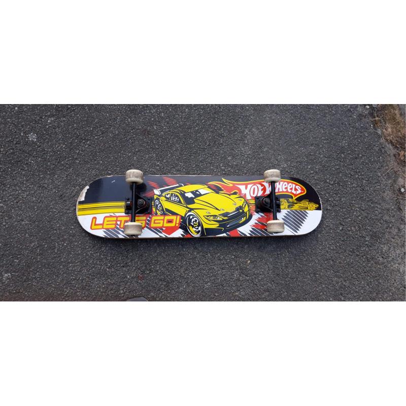 Skateboard hot wheels