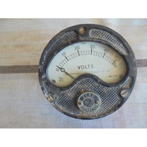 oude voltmeter
