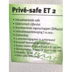 Brandkast Privé-safe E2