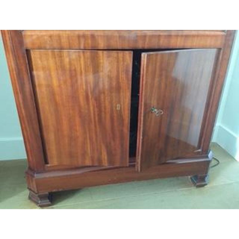 antieke secretaire mahonie