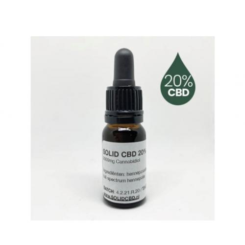 CBD olie 20% SOLID