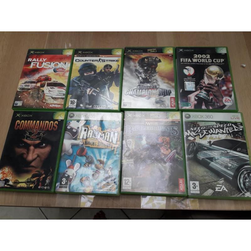 xbox en xbox 360 games