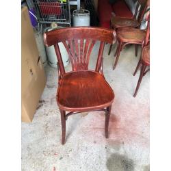 vintage caféstoelen en krukken te koop
