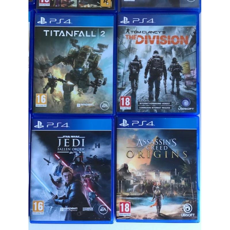 Grote verzameling ps4 games