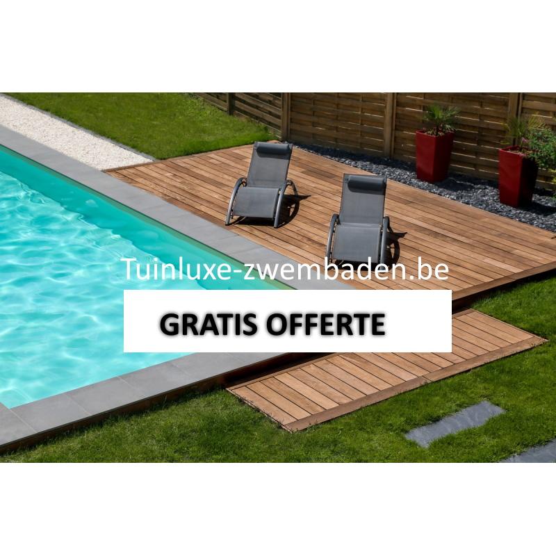 eigen zwembad in de tuin? Gratis offerte