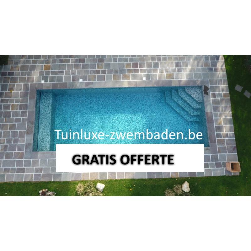 eigen zwembad in de tuin? Gratis offerte