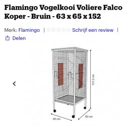 Falco vogelkooi van het merk Flamingo