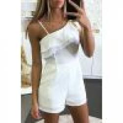 WITTE PLAYSUIT
