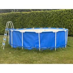 Zwembad Intex model : A15&#039;x48&#039;&#039; met toebehoren